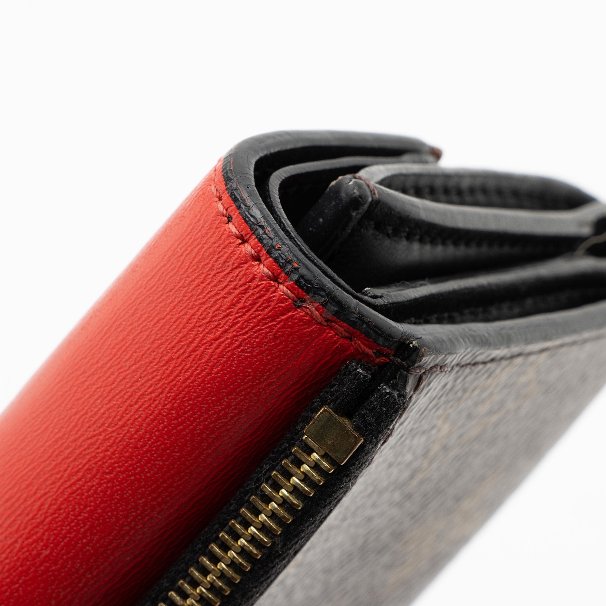 Louis Vuitton Monogram Canvas Calfskin Tuileries Compact Wallet
