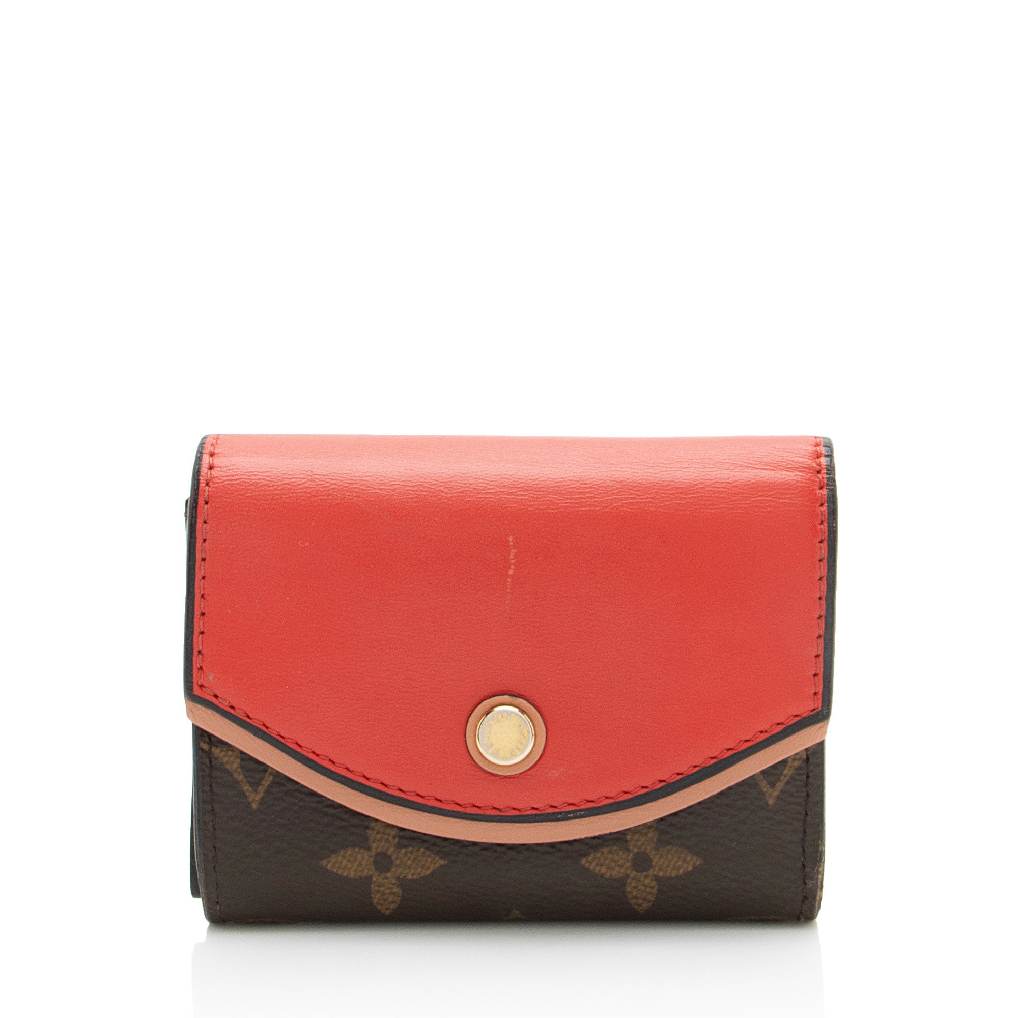 Louis Vuitton Monogram Canvas Calfskin Tuileries Compact Wallet