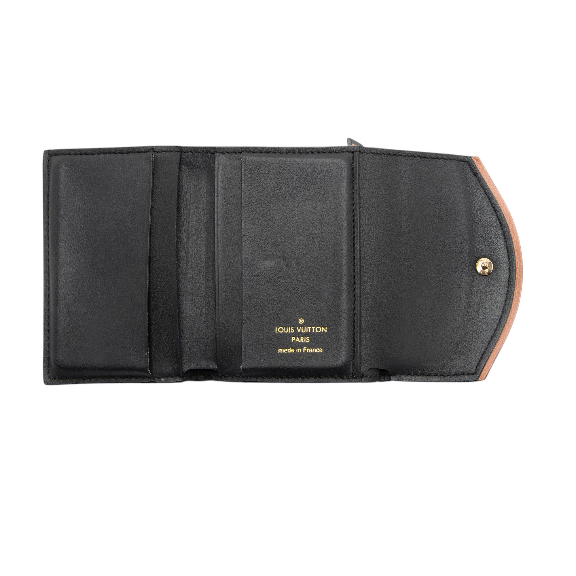 Louis Vuitton Monogram Canvas Calfskin Tuileries Compact Wallet