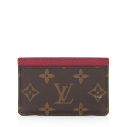 Louis Vuitton Card Holder Monogram Fuchsia