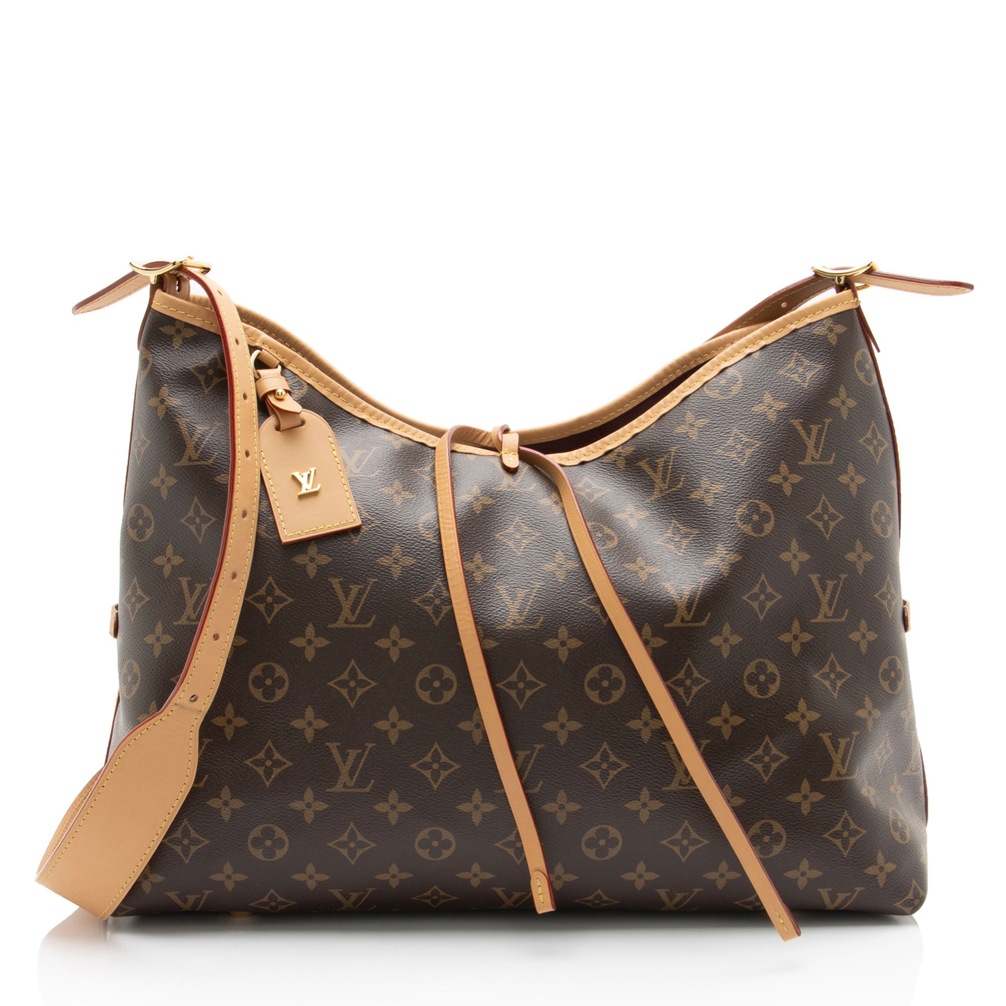 Louis Vuitton Monogram Canvas CarryAll MM Shoulder Bag