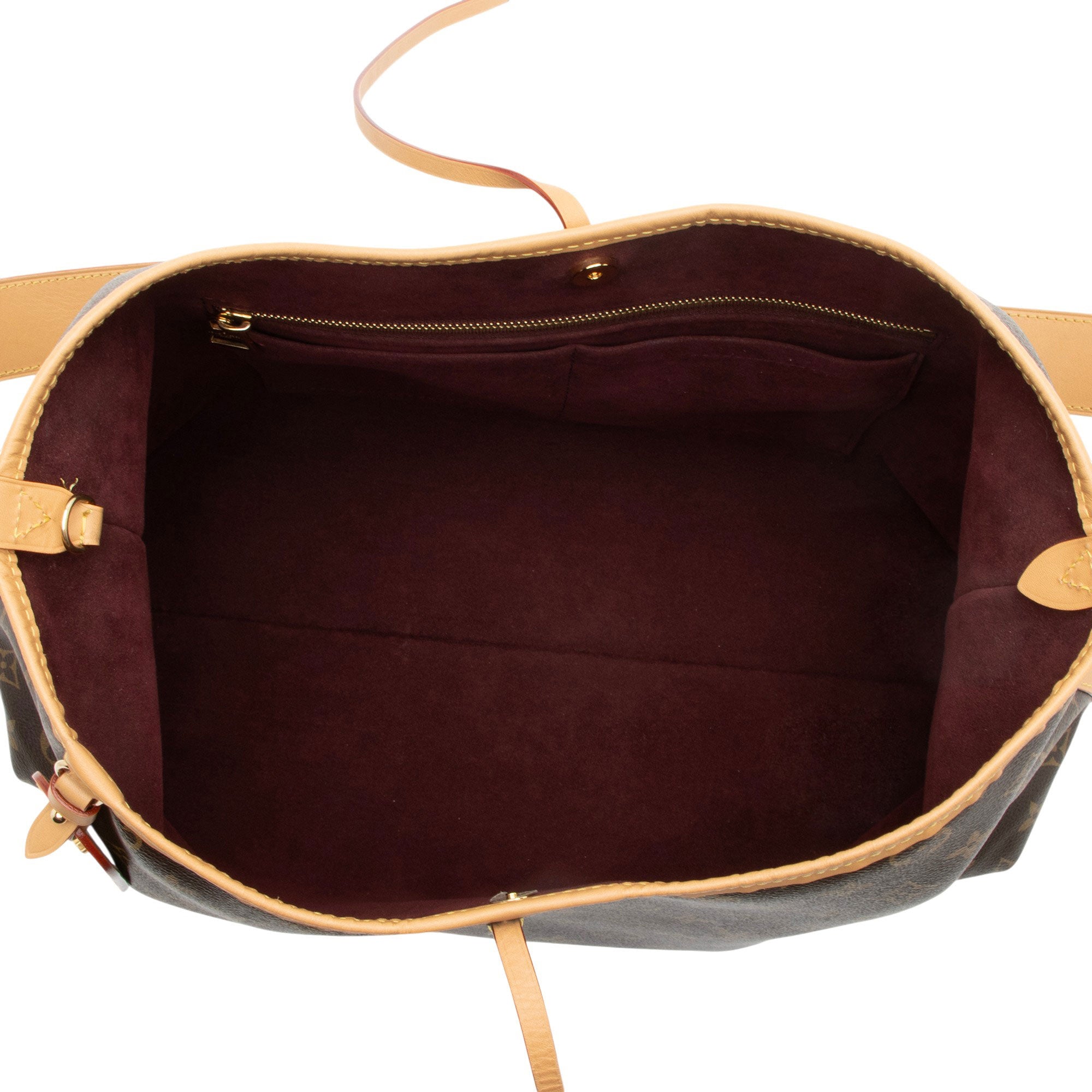 Louis Vuitton Monogram Canvas CarryAll MM Shoulder Bag