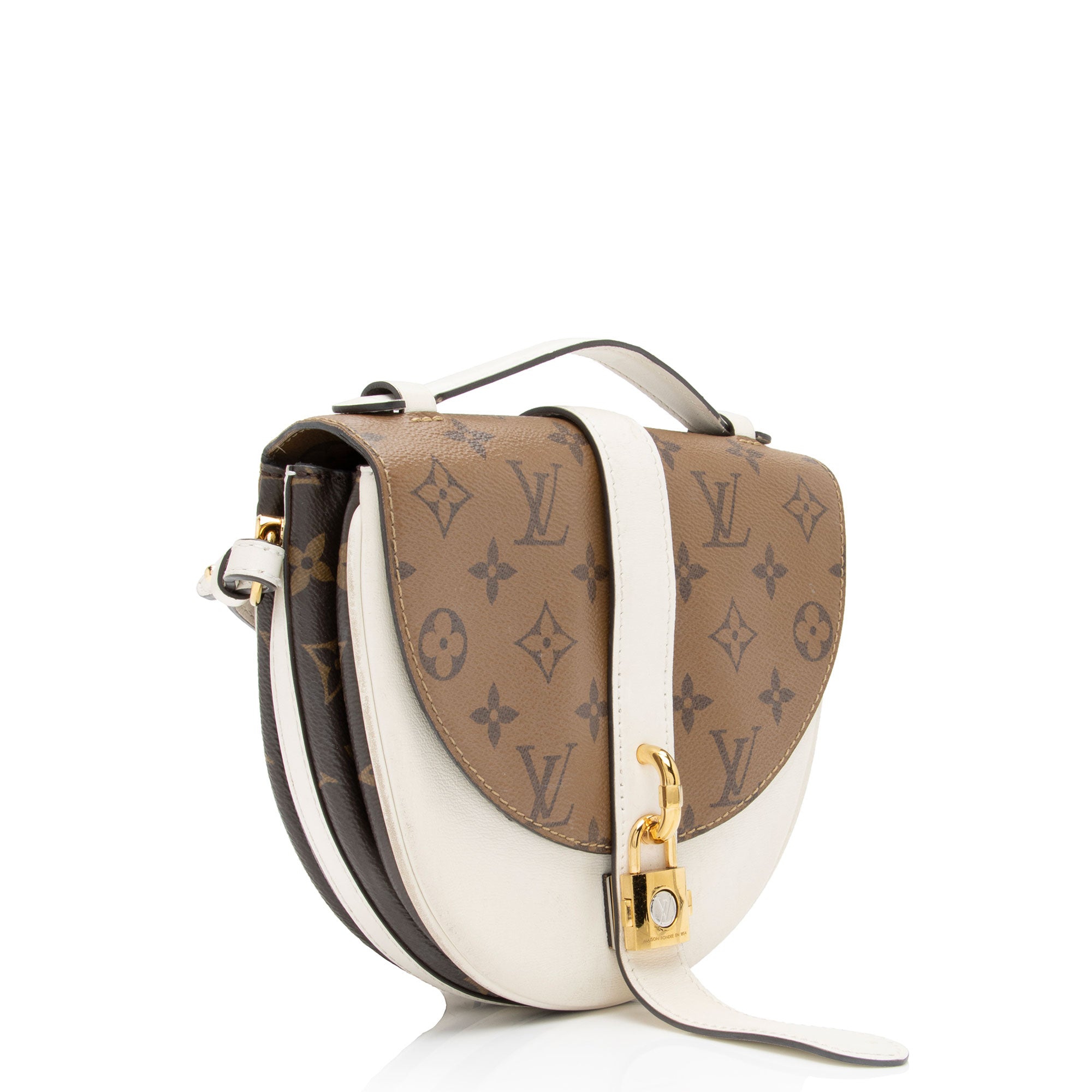 Louis Vuitton Monogram Canvas Chantilly Lock Shoulder Bag (SHF-d0iwvG)
