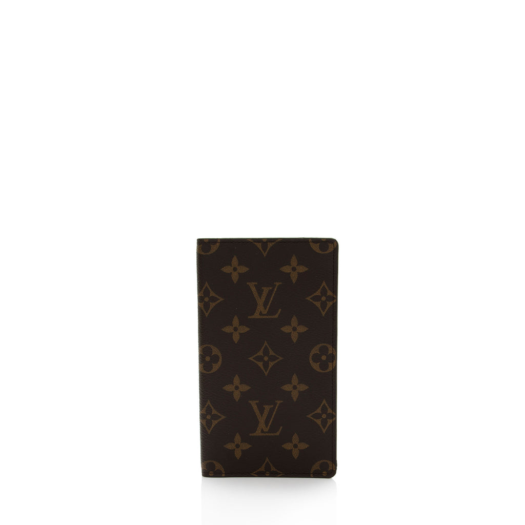 Louis Vuitton Monogram Canvas European Checkbook Cover (SHF-Noc4ZL