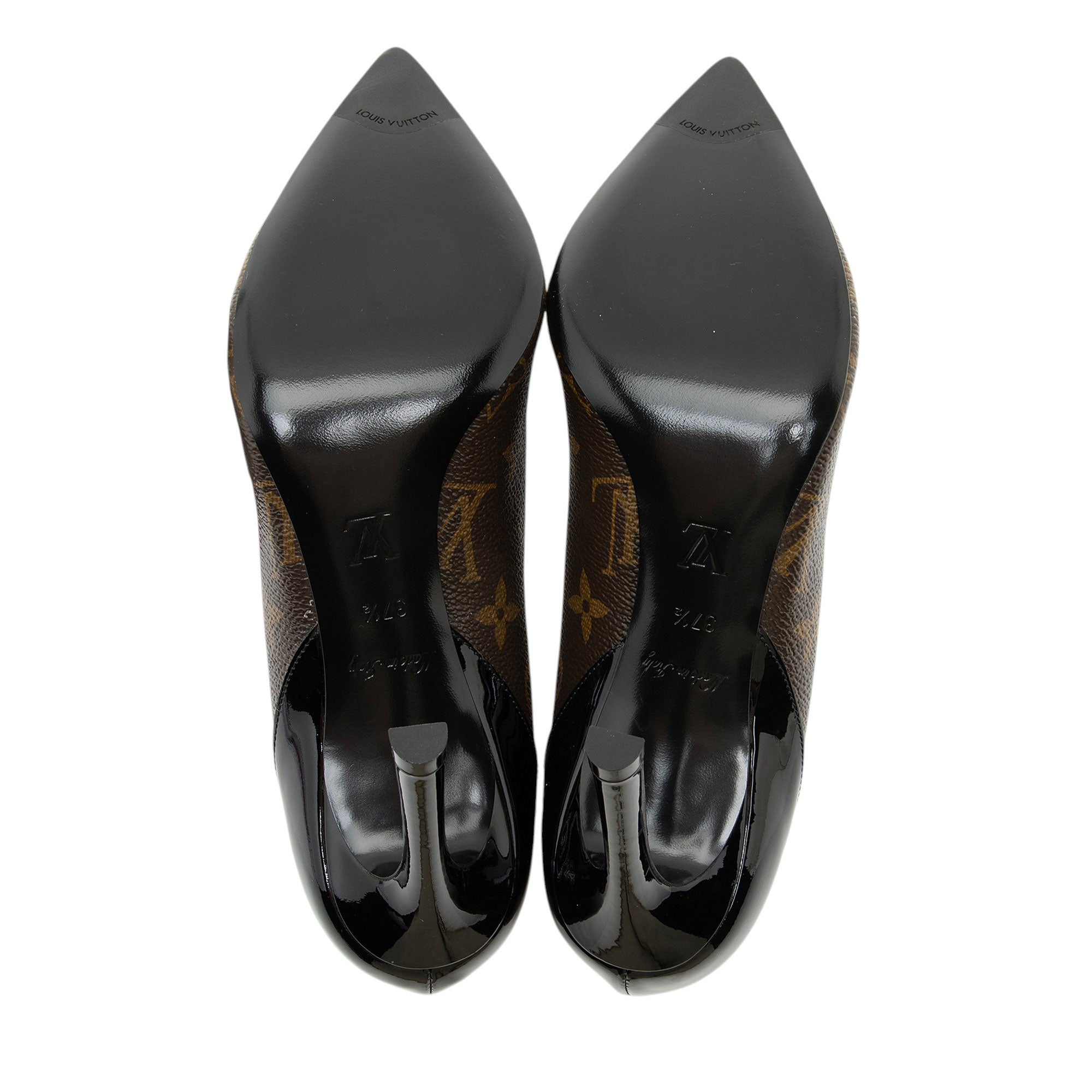 Louis Vuitton Monogram Canvas Cherie Pumps - Size 7.5 / 37.5