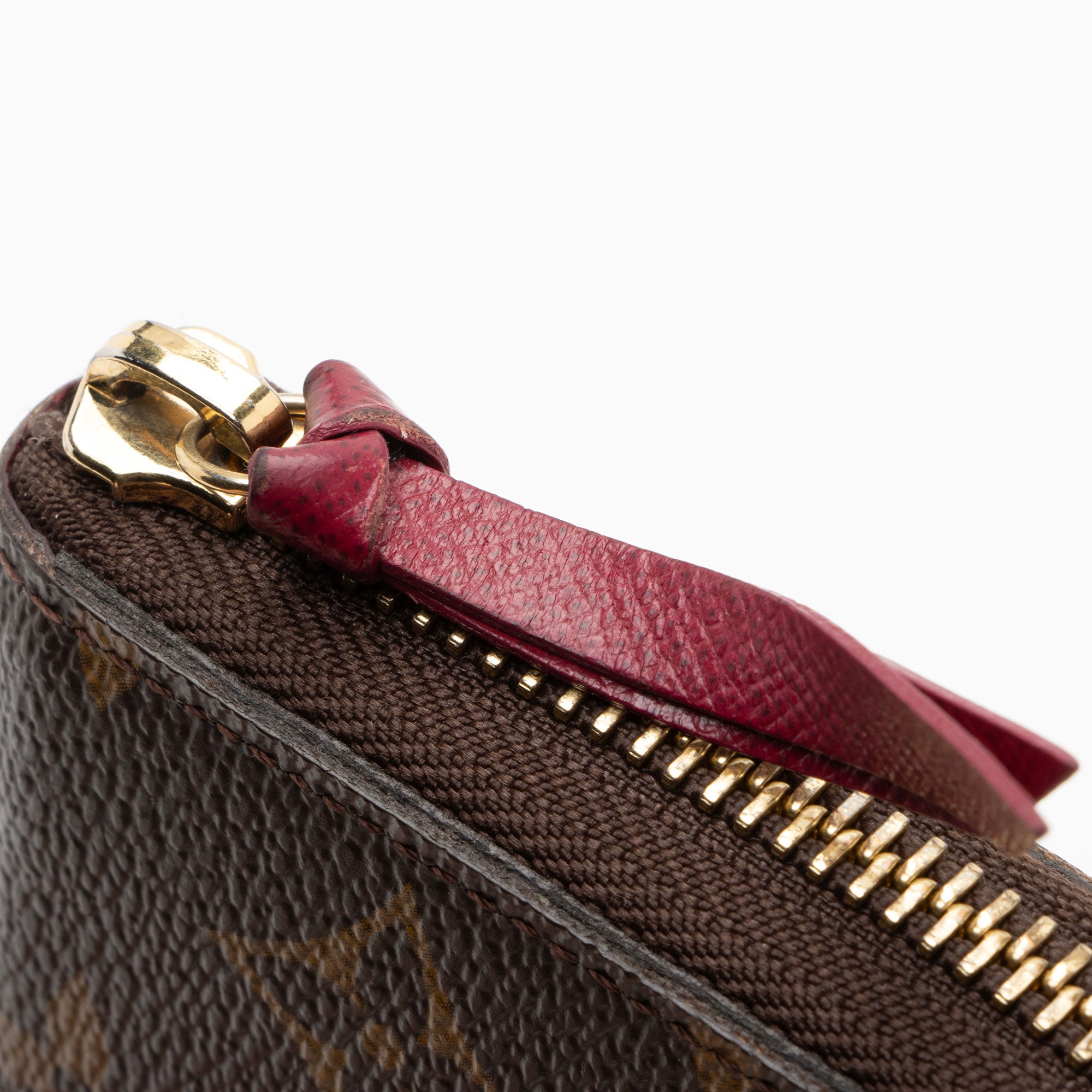 Louis Vuitton Monogram Canvas Clemence Wallet (SHF-z14ACA)