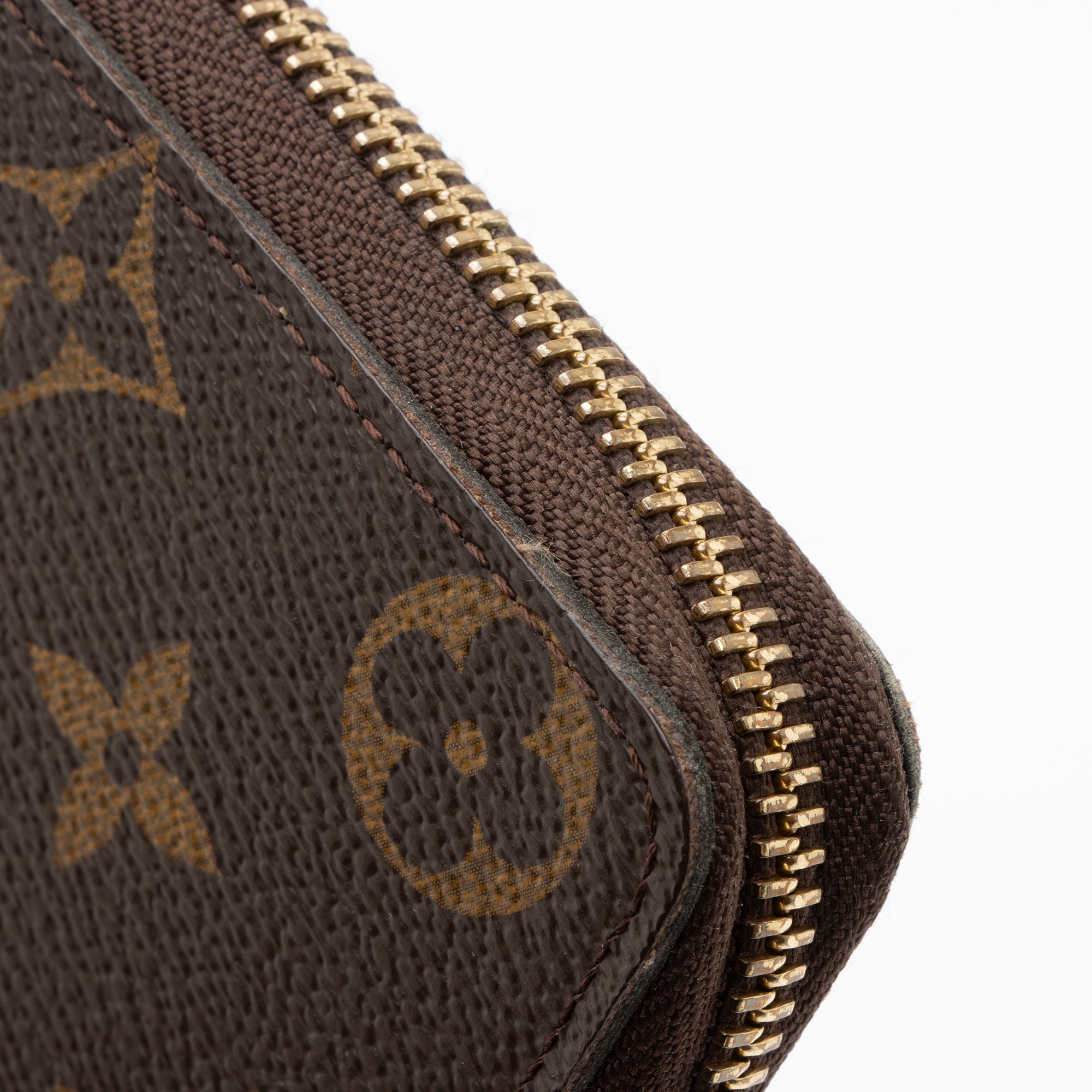 Louis Vuitton Monogram Canvas Clemence Wallet (SHF-z14ACA)