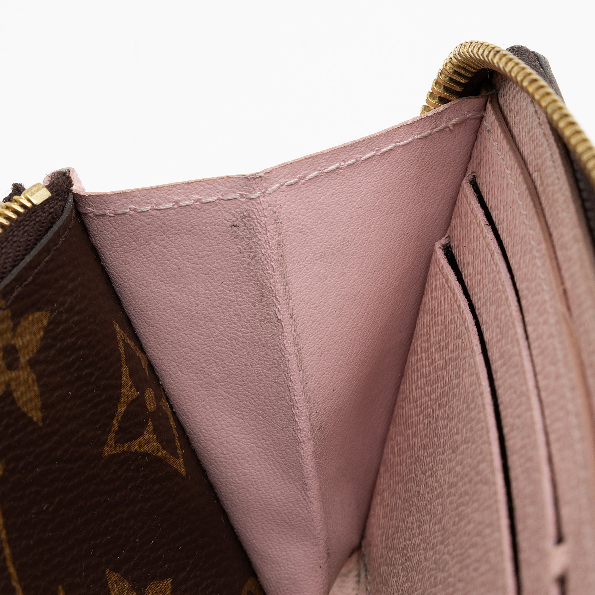 Louis Vuitton Monogram Canvas Clemence Wallet (SHF-ZTijpr)