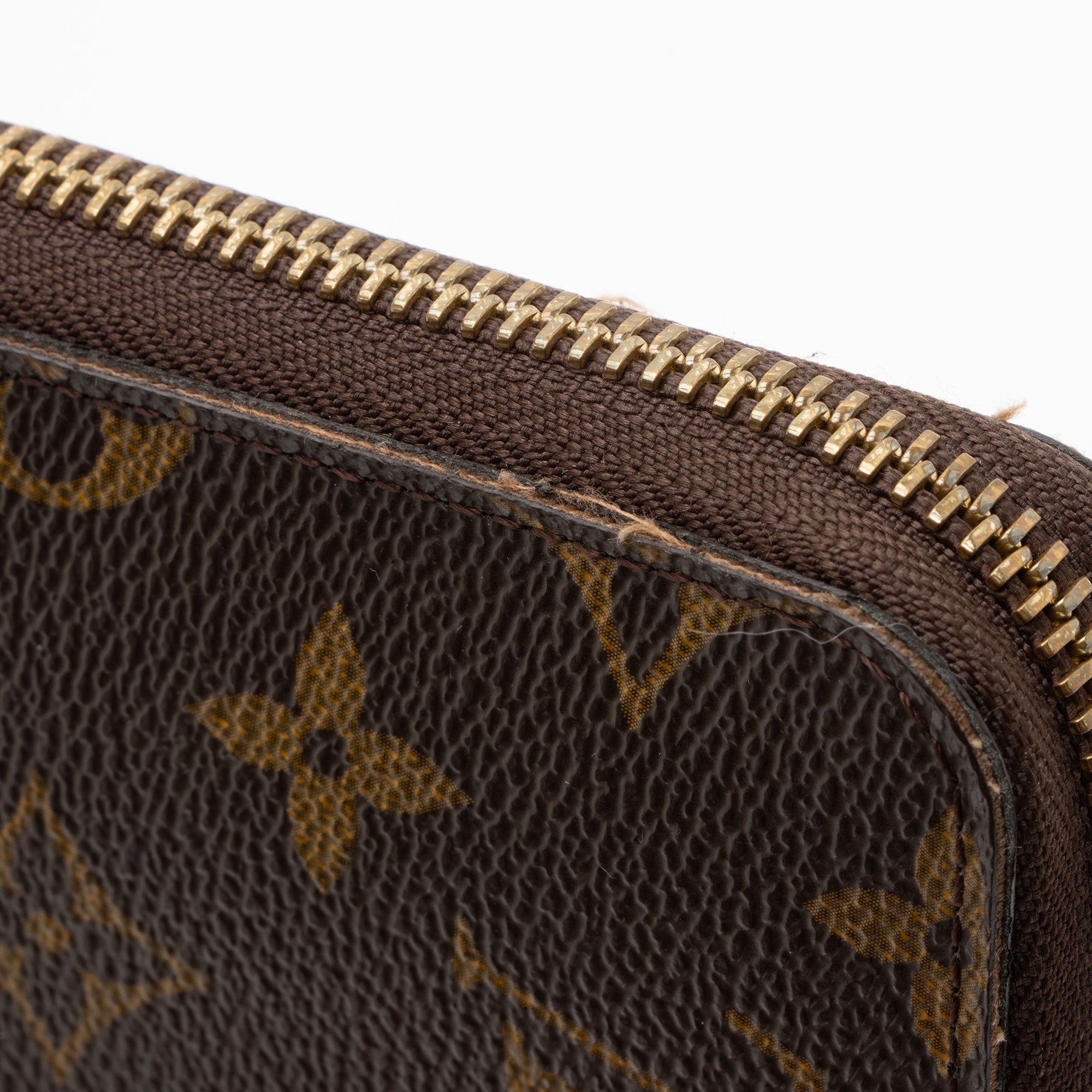 Louis Vuitton Monogram Canvas Compact Zippy Wallet