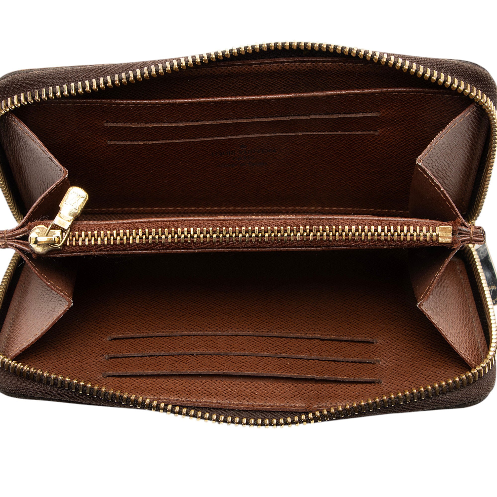 Louis Vuitton Monogram Canvas Compact Zippy Wallet