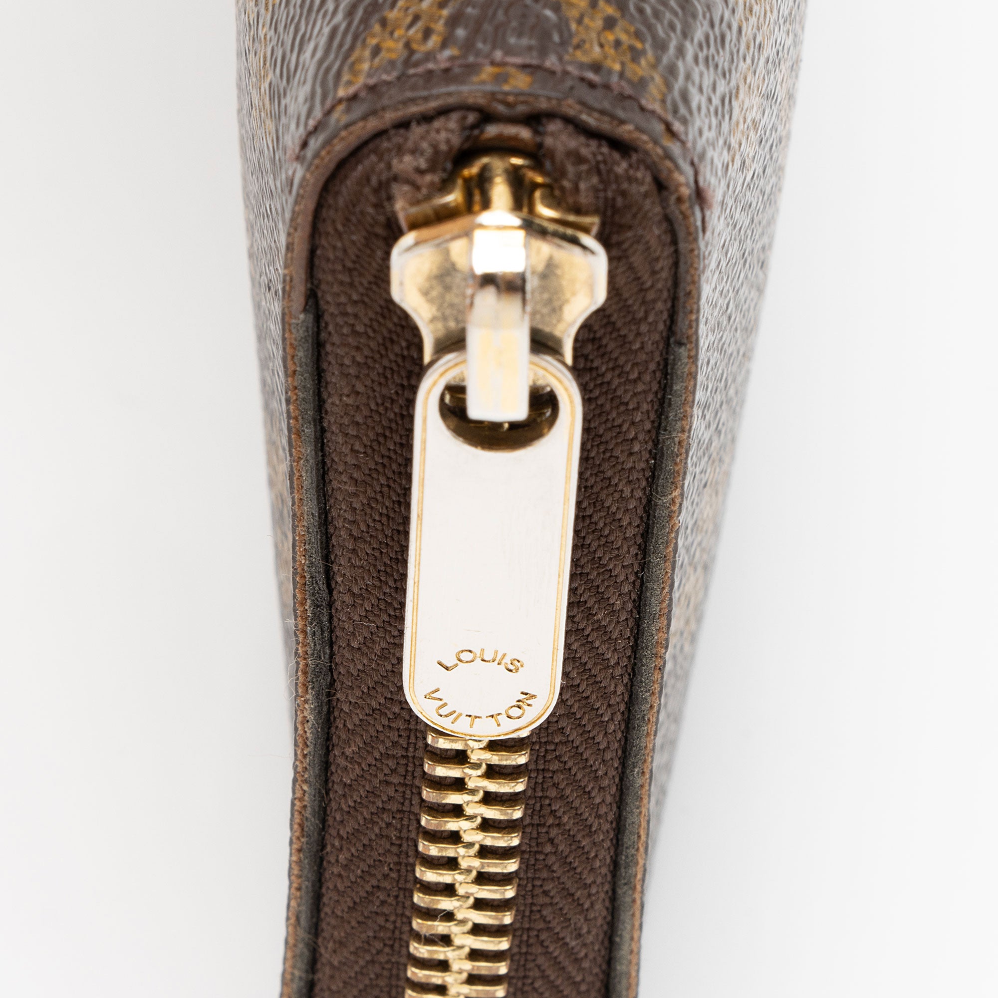 Louis Vuitton Monogram Canvas Compact Zippy Wallet