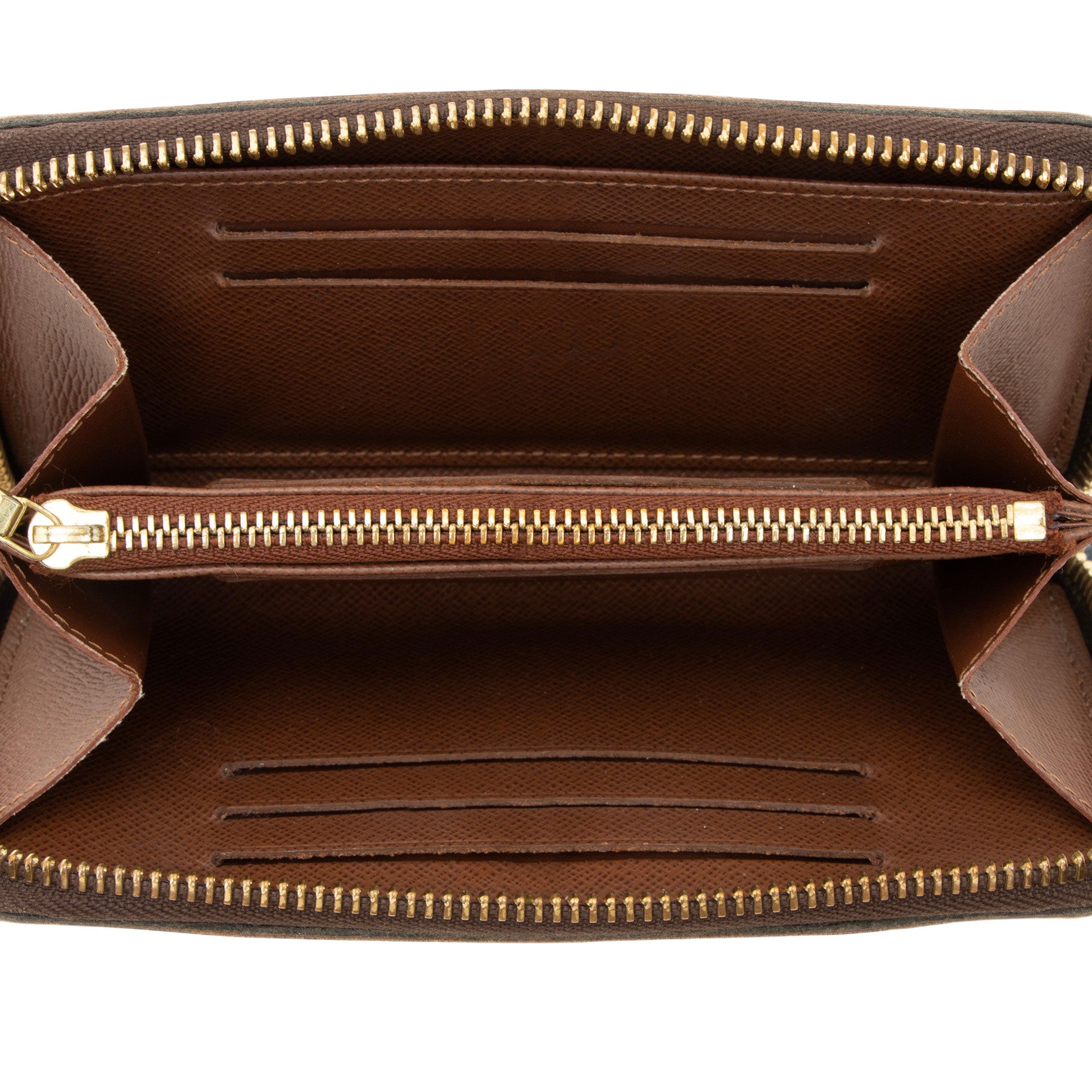 Louis Vuitton Monogram Canvas Compact Zippy Wallet