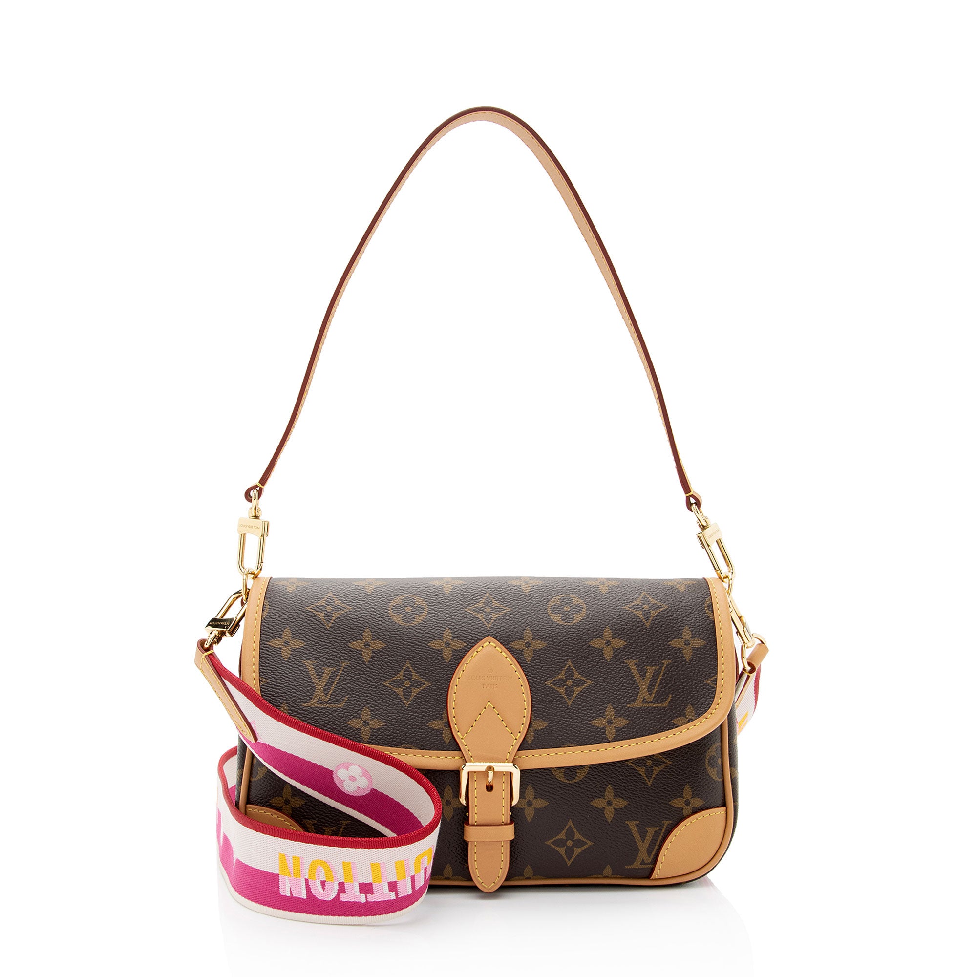 Louis Vuitton Monogram Canvas Diane Satchel (SHF-JwIGV6)