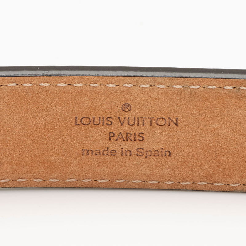 Louis Vuitton Mini Monogram Canvas Double Buckle Belt - Size 36 / 90 (SHF-57IT4I)