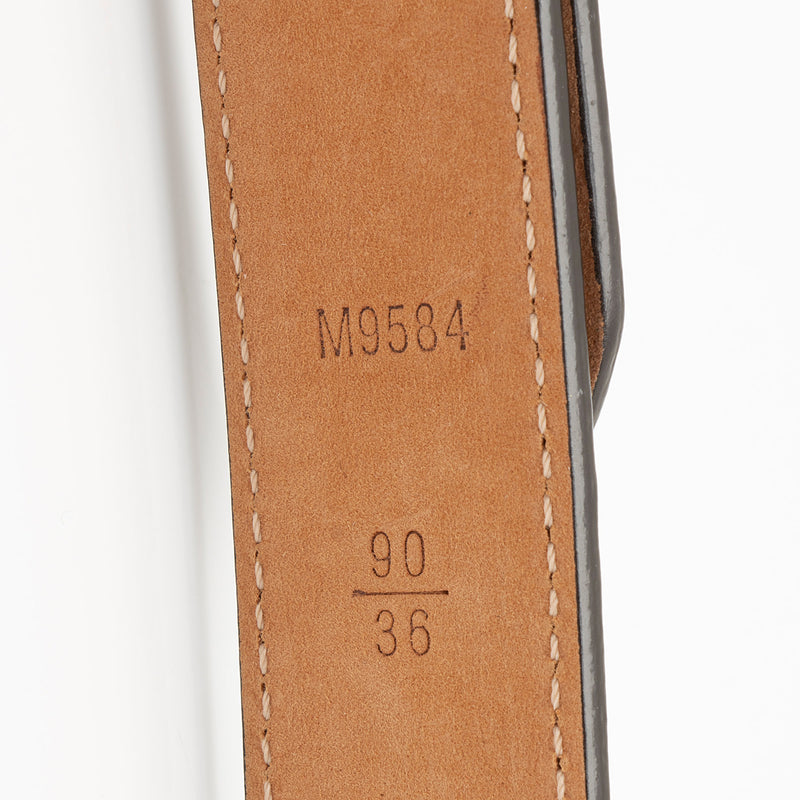 Louis Vuitton Mini Monogram Canvas Double Buckle Belt - Size 36 / 90 (SHF-57IT4I)