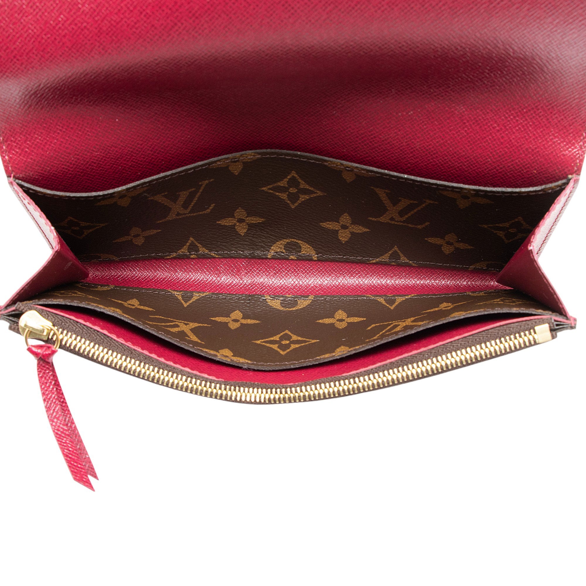 Louis Vuitton Monogram Canvas Emilie Wallet