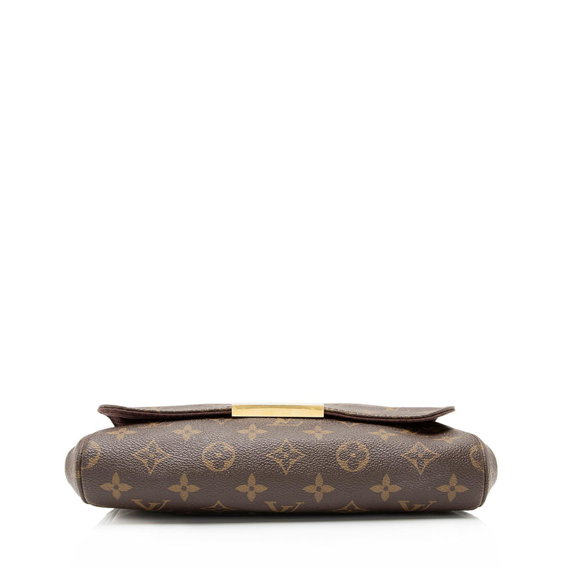 Louis Vuitton Monogram Canvas Favorite MM Shoulder Bag (SHF-jdJmNz)