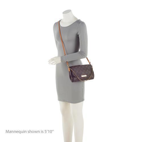 Louis Vuitton Monogram Canvas Favorite MM Shoulder Bag (SHF-yivpBZ)
