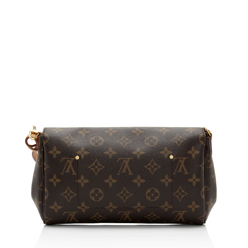 Louis Vuitton Monogram Canvas Favorite MM Shoulder Bag (SHF-shILro)