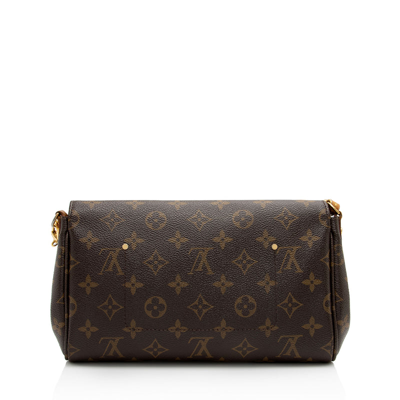 Louis Vuitton Monogram Canvas Favorite MM Shoulder Bag (SHF-UjVqso)