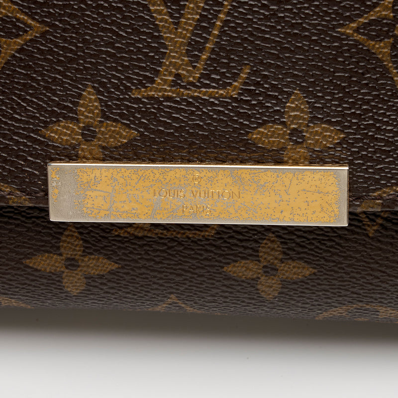Louis Vuitton Monogram Canvas Favorite MM Shoulder Bag (SHF-UjVqso)
