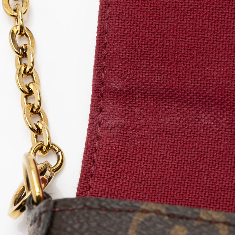 Pochette felicie monogram 2025 canvas