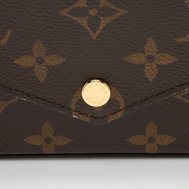 Félicie strap & go cloth crossbody bag Louis Vuitton Black in Cloth -  26588723