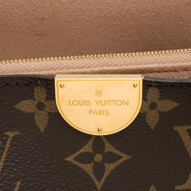 Louis Vuitton Monogram Canvas Flandrin Tote (SHF-l9NTa1)