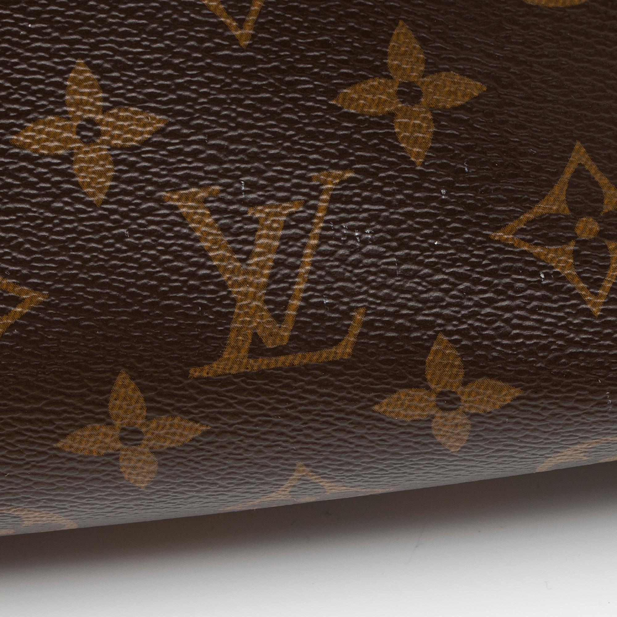 Louis Vuitton Monogram Canvas Flower Hobo (SHF-AX6i3w)