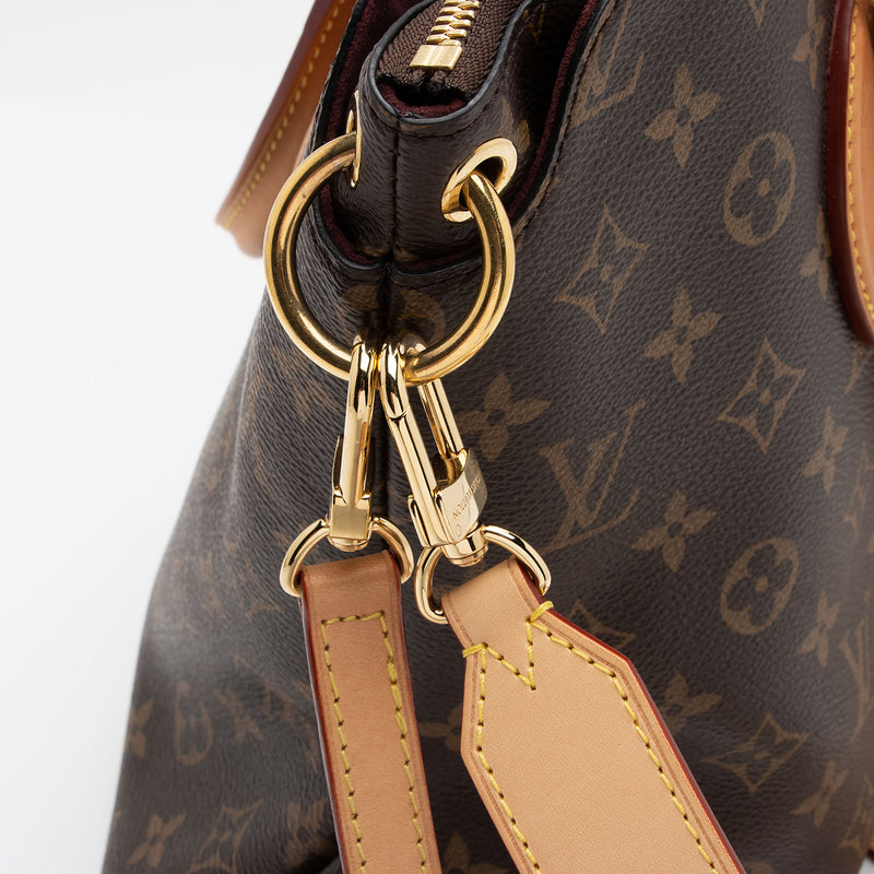 Louis Vuitton Monogram Canvas Flower Zipped Tote