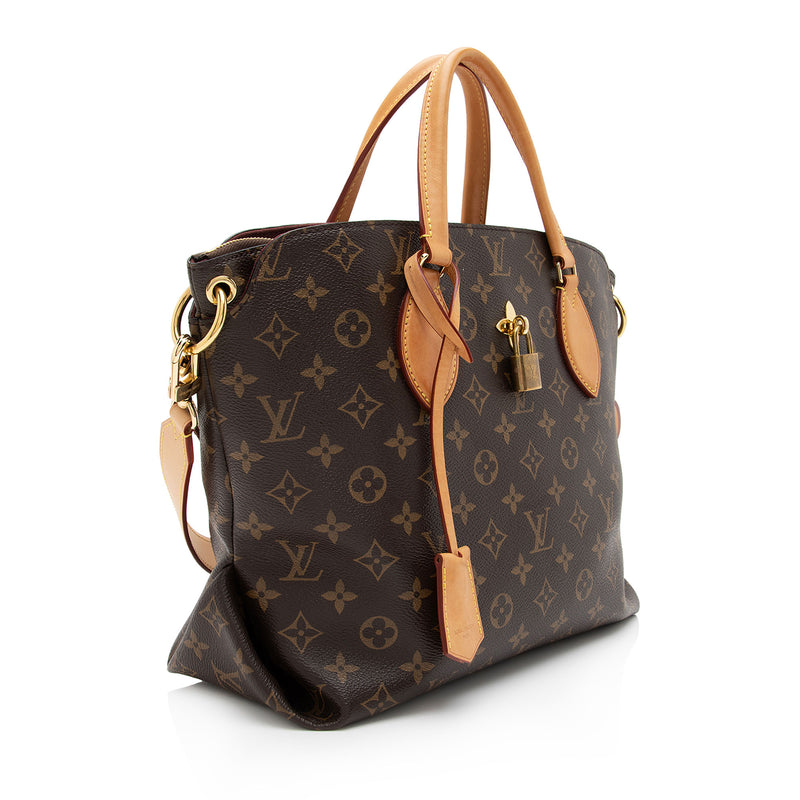 Louis Vuitton Monogram Canvas Flower MM Zip Tote