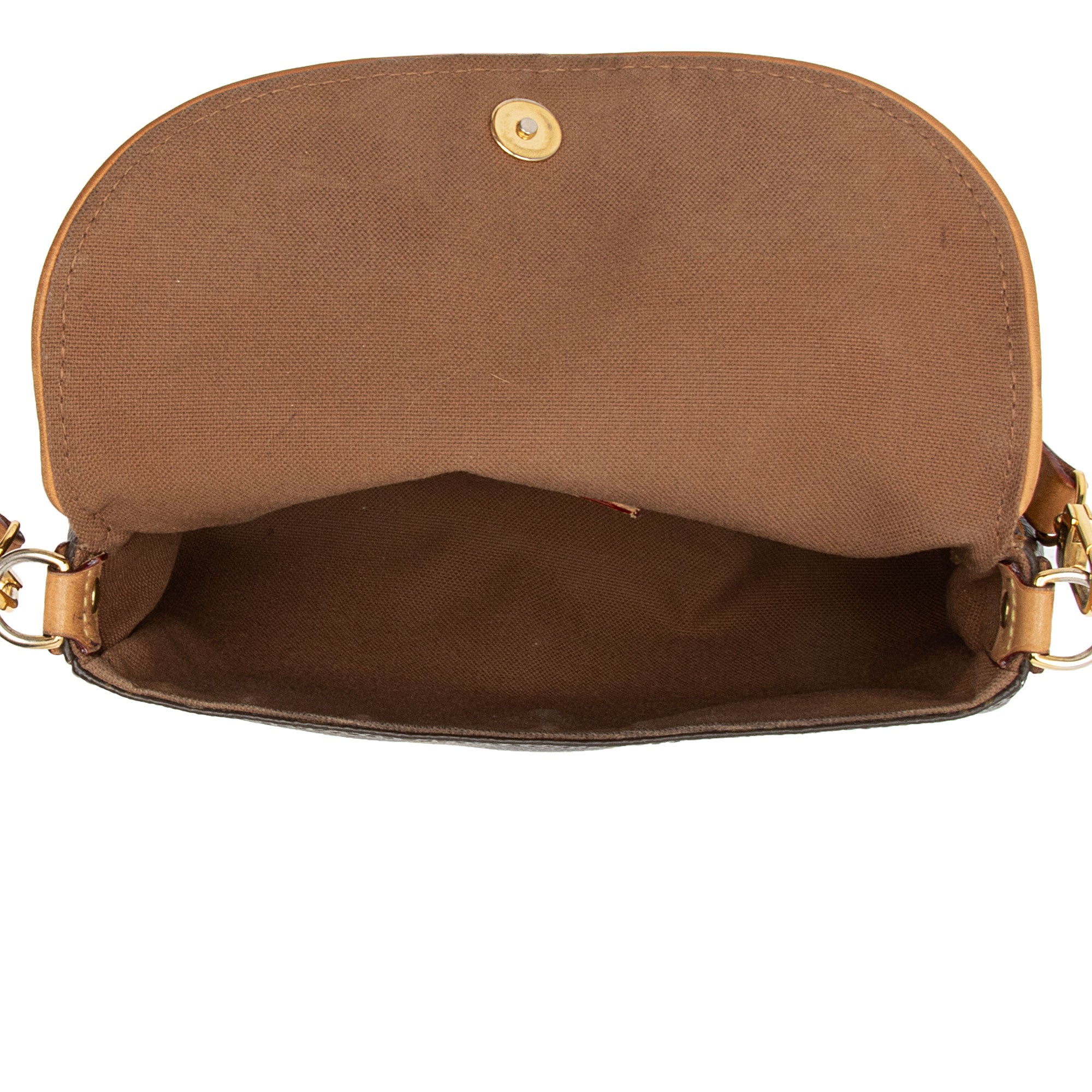 Louis Vuitton Monogram Canvas Friendly 2-Way Shoulder Bag (SHF-V9trQ4)