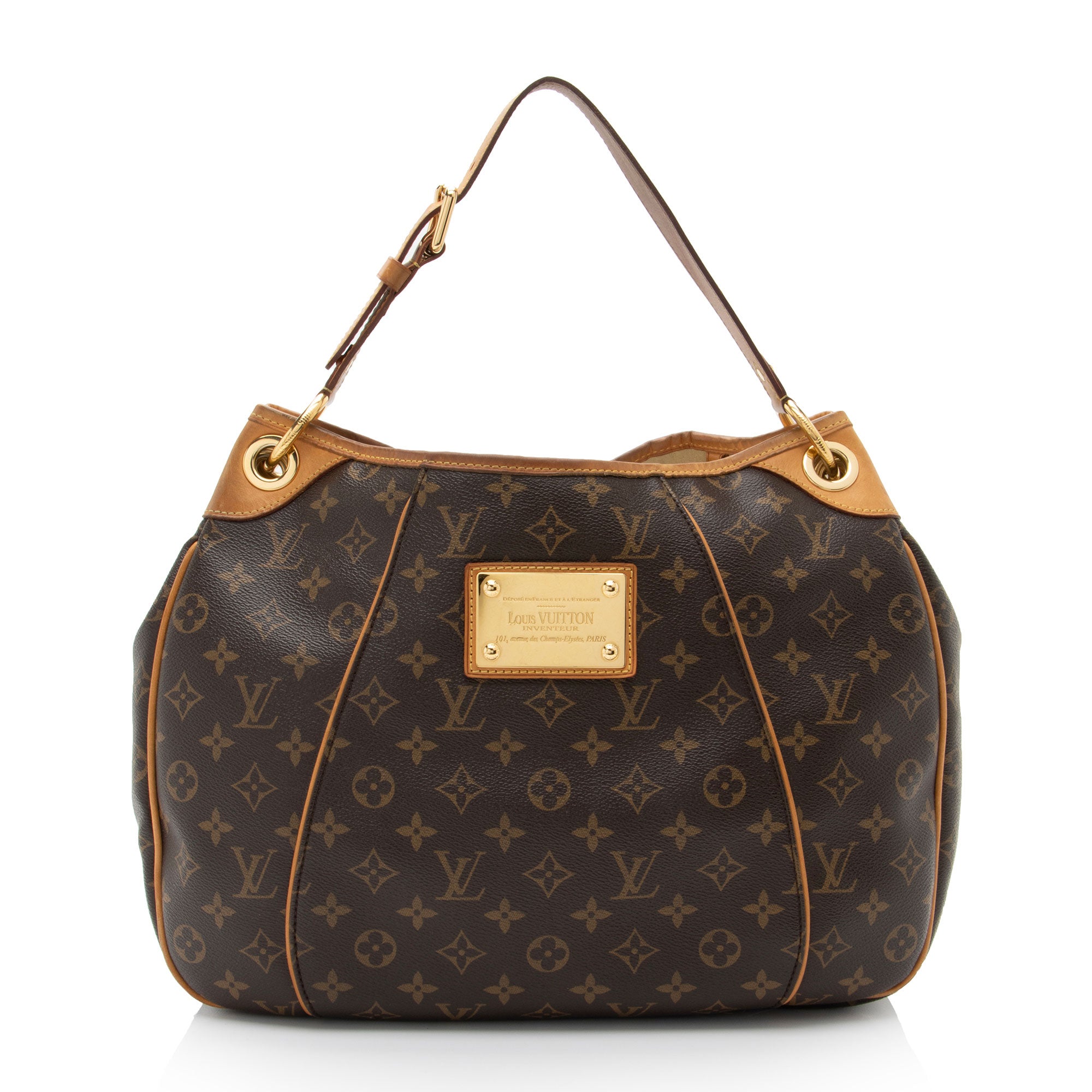Louis Vuitton Monogram Canvas Galliera PM Shoulder Bag (SHF-5TshBl)