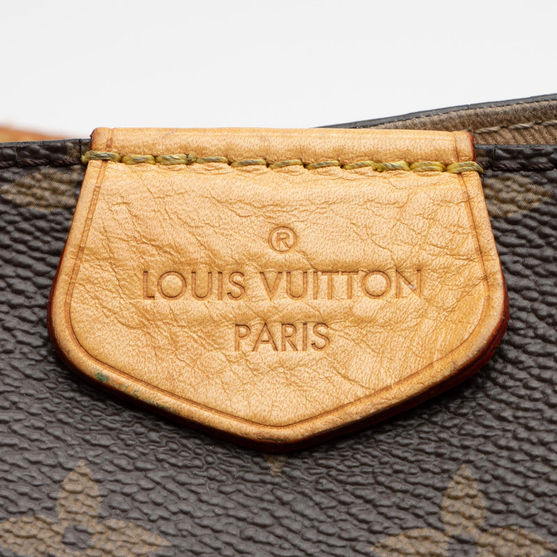 Louis Vuitton Monogram Canvas Graceful MM Hobo (SHF-23446)