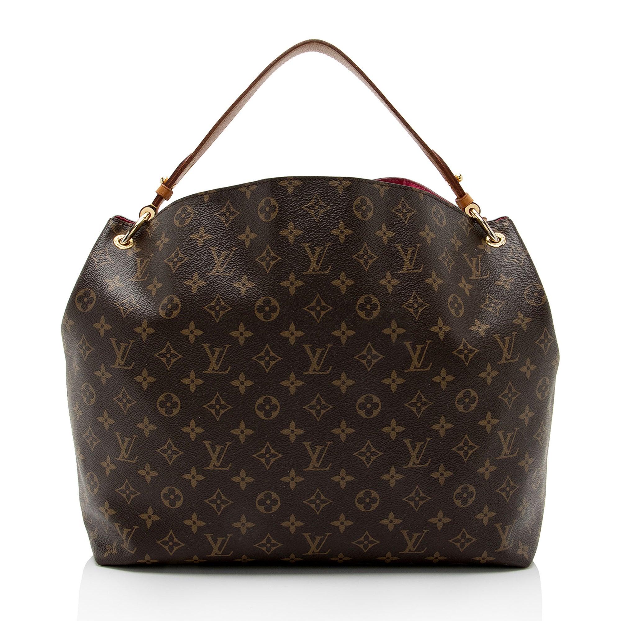 Louis Vuitton Monogram Canvas Graceful MM Hobo (SHF-0g4KDP)