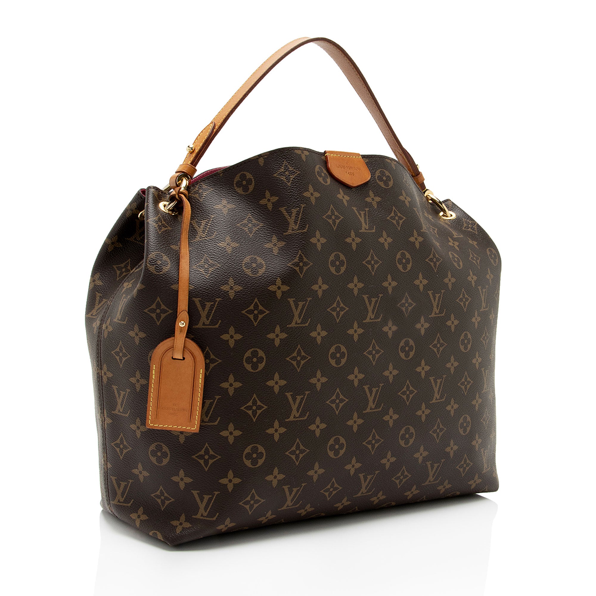Louis Vuitton Monogram Canvas Graceful MM Hobo (SHF-0g4KDP)