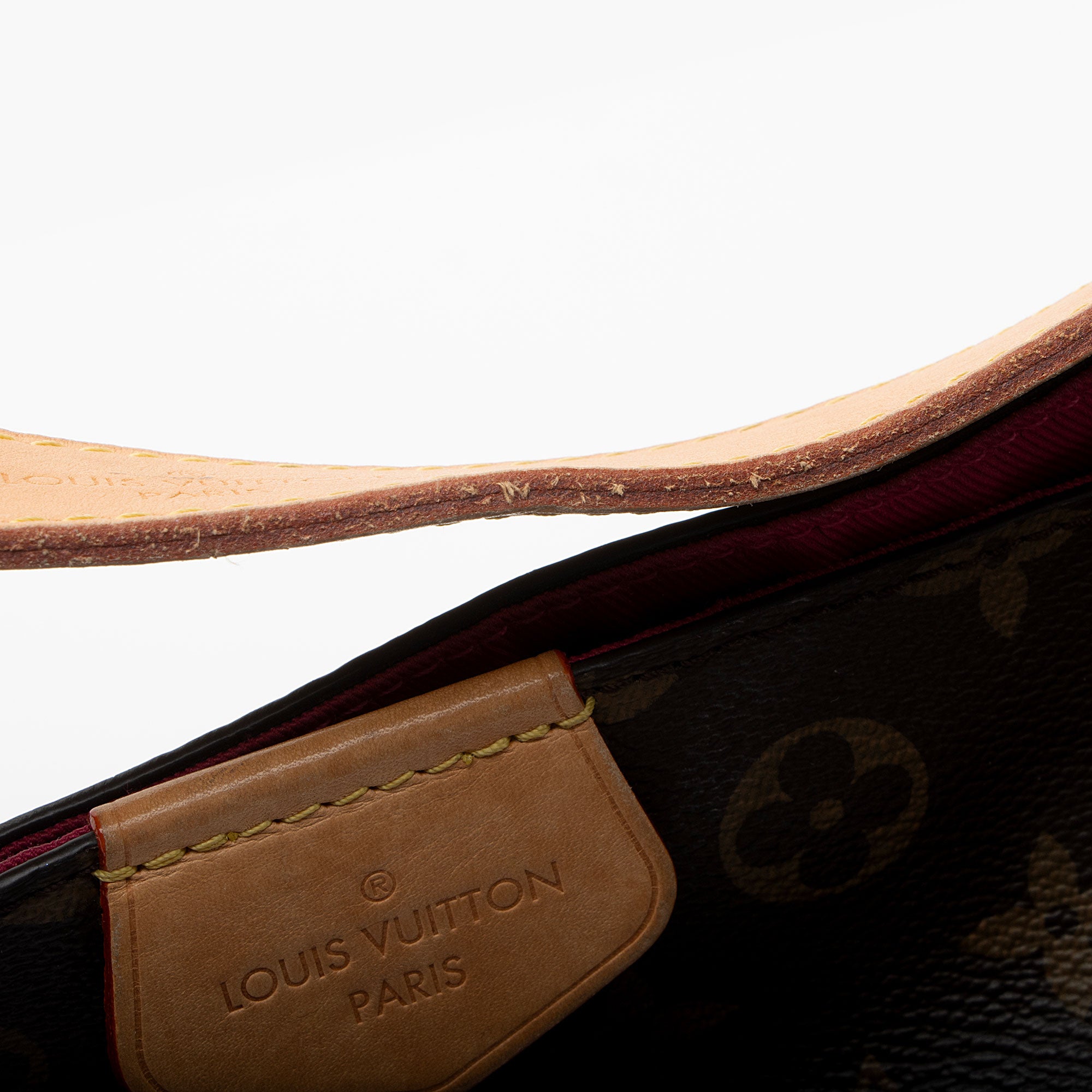 Louis Vuitton Monogram Canvas Graceful MM Hobo (SHF-lgMYps)