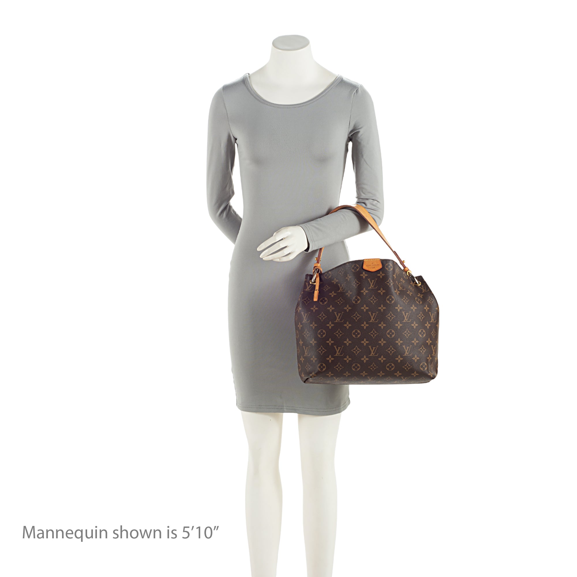 Louis Vuitton Monogram Canvas Graceful PM Hobo (SHF-8CF3hY)