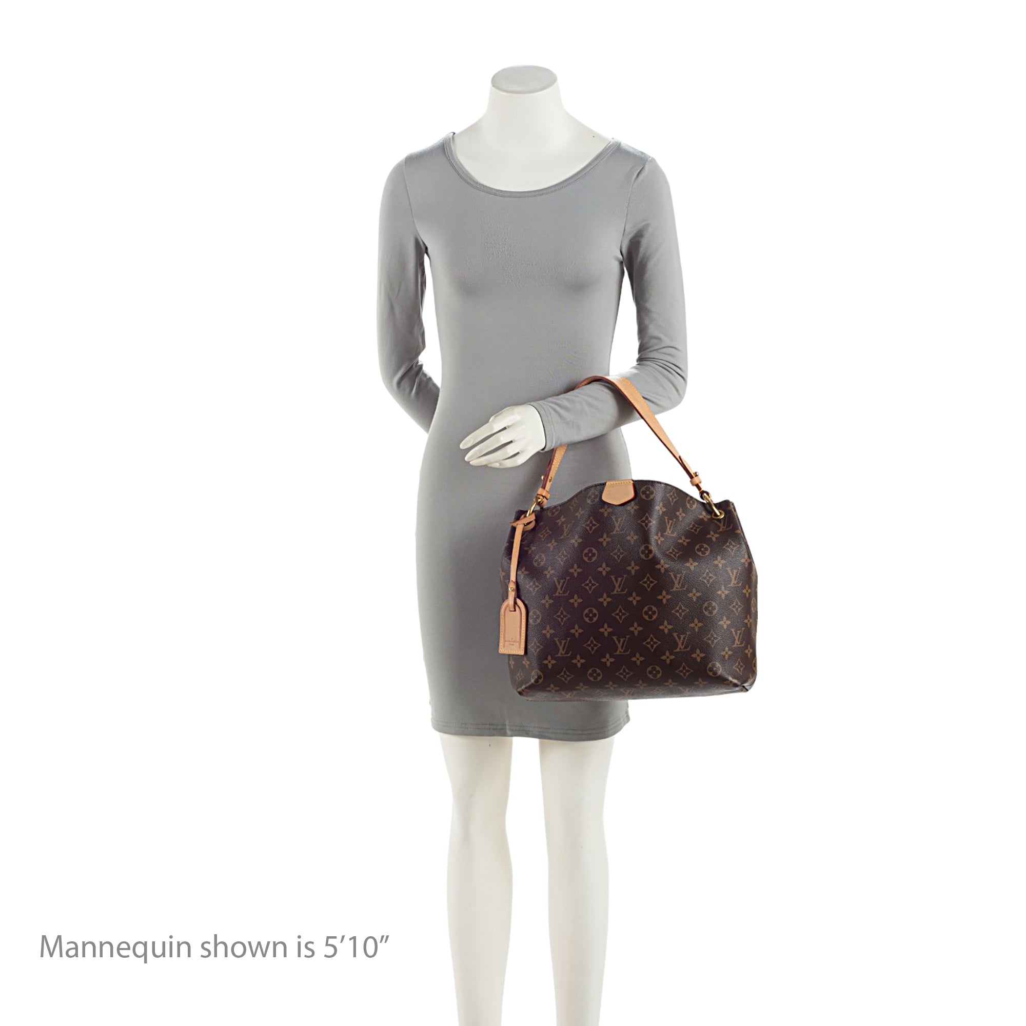 Louis Vuitton Monogram Canvas Graceful PM Hobo (SHF-opYl5p)