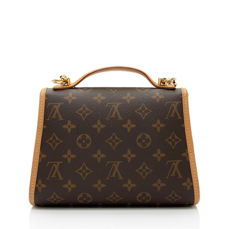 Louis Vuitton - Authenticated Ivy Handbag - Leather Brown for Women, Good Condition