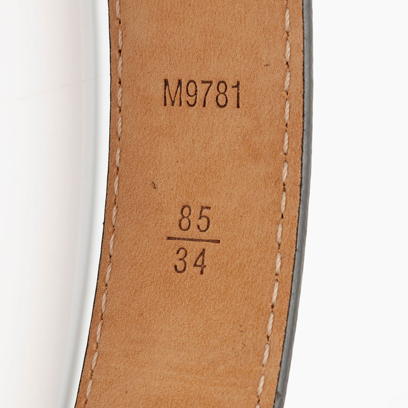 Louis Vuitton Monogram Canvas Initiales Belt - Size 34 / 85 (SHF-eTmAO –  LuxeDH