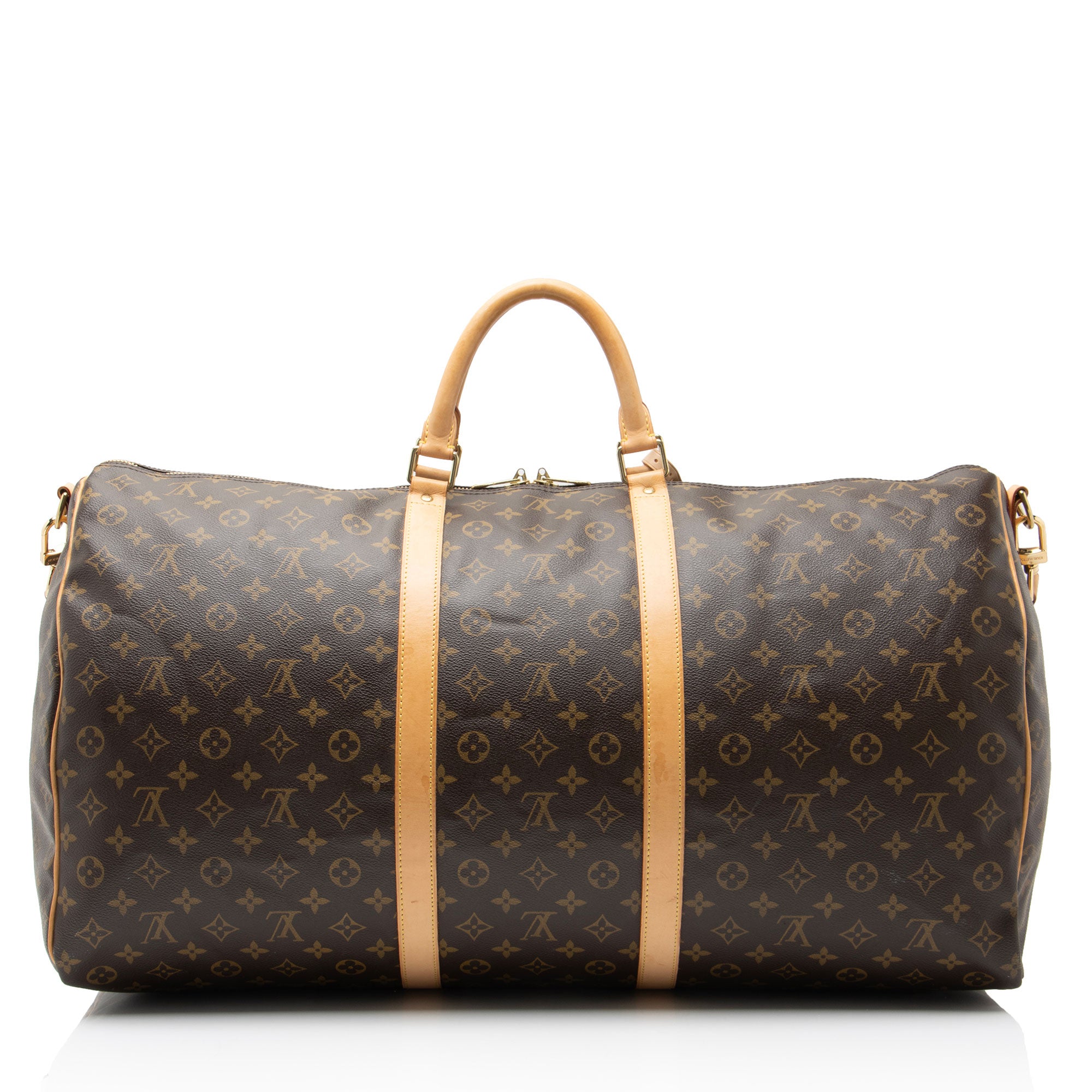 Louis Vuitton Monogram Canvas Keepall Bandouliere 60 Duffle