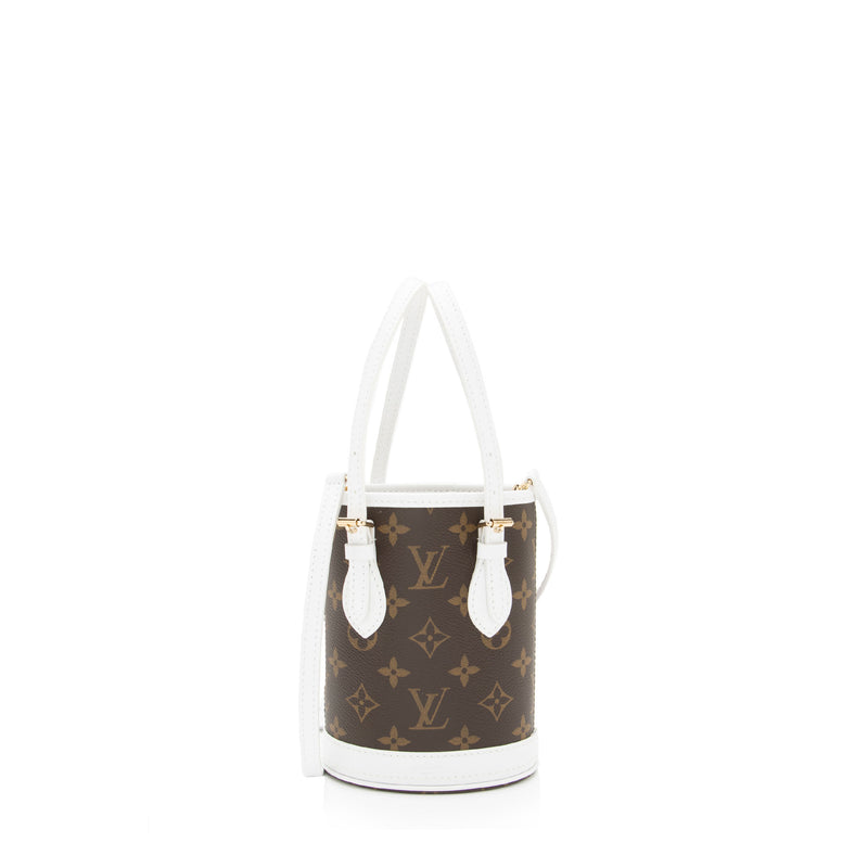 Louis Vuitton Monogram Canvas LV Match Nano Bucket Bag (SHF-cUv96L)