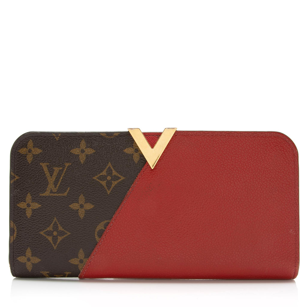 Louis Vuitton Monogram Canvas Leather Kimono Wallet (SHF-WVTTkh) – LuxeDH