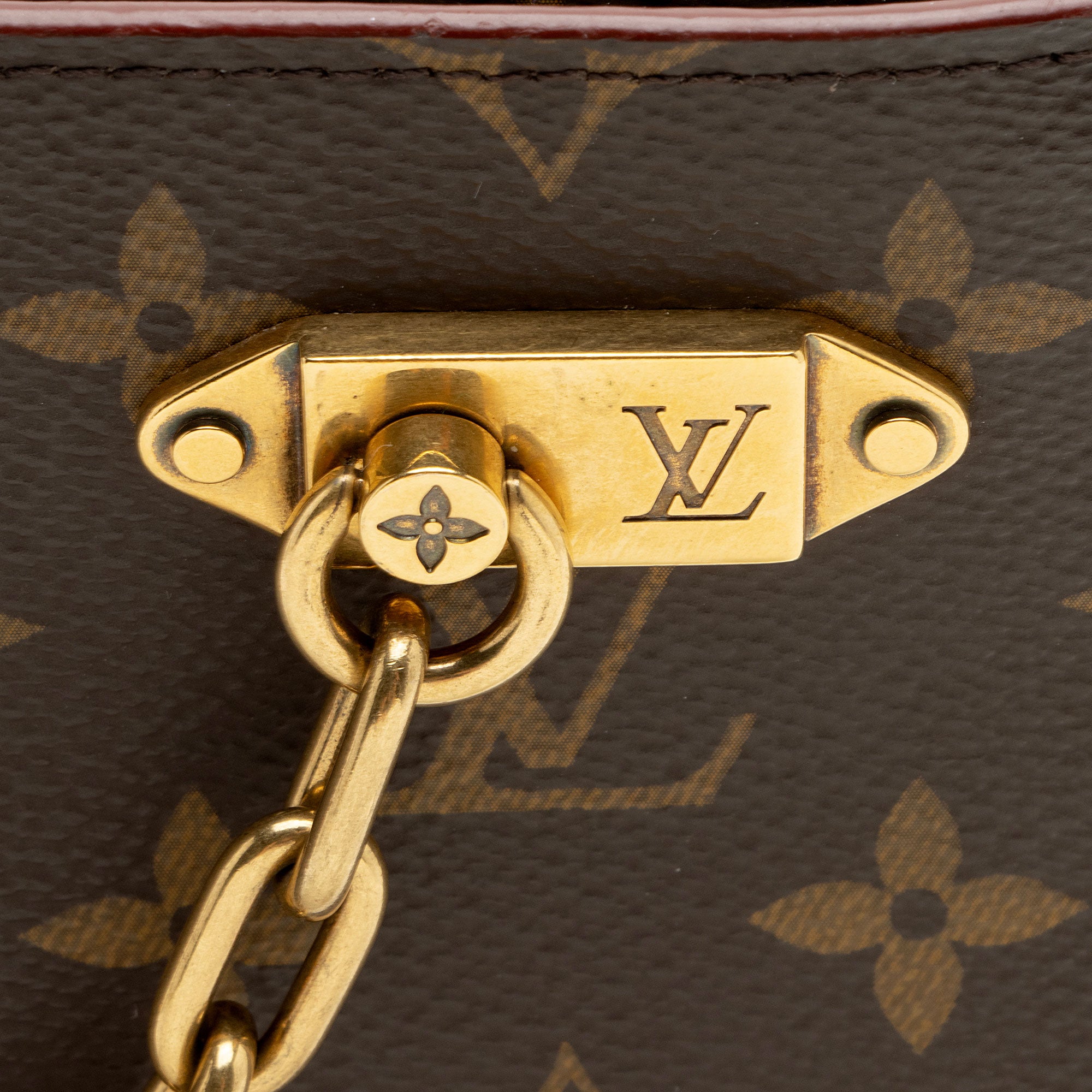 Louis Vuitton Monogram Canvas Legacy Chain Clutch