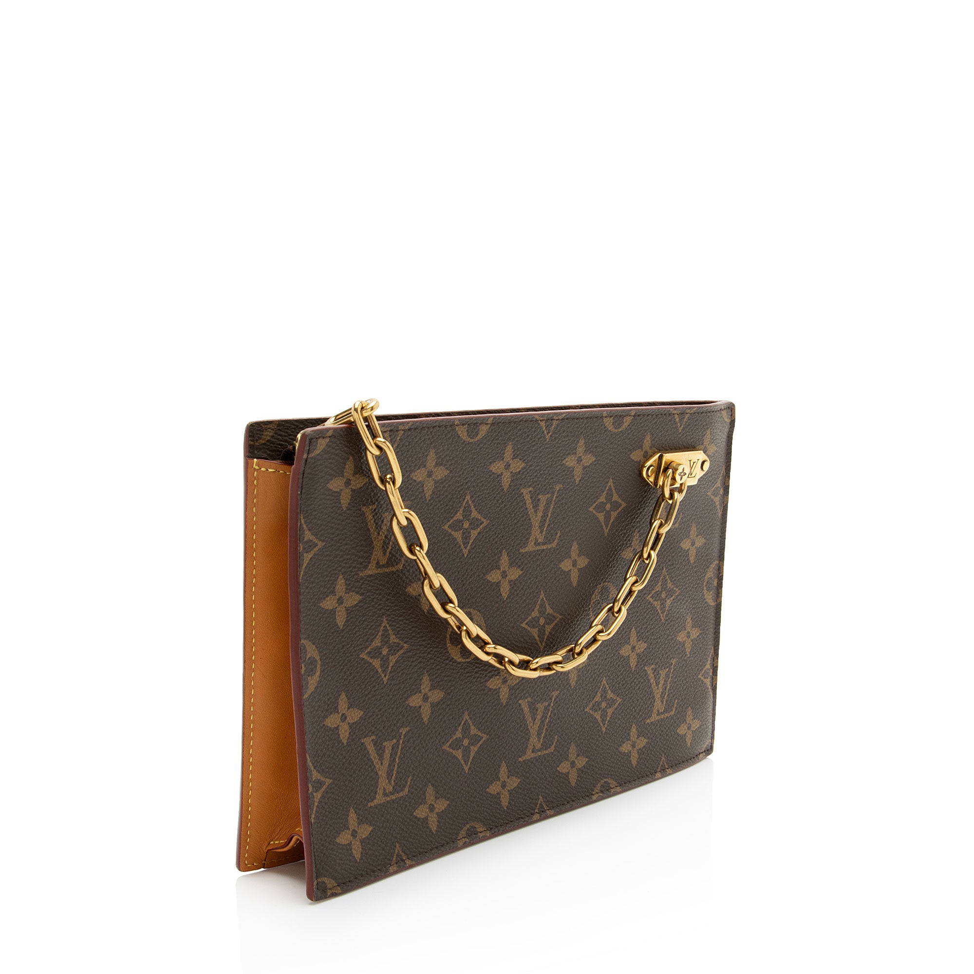 Louis Vuitton Monogram Canvas Legacy Chain Clutch