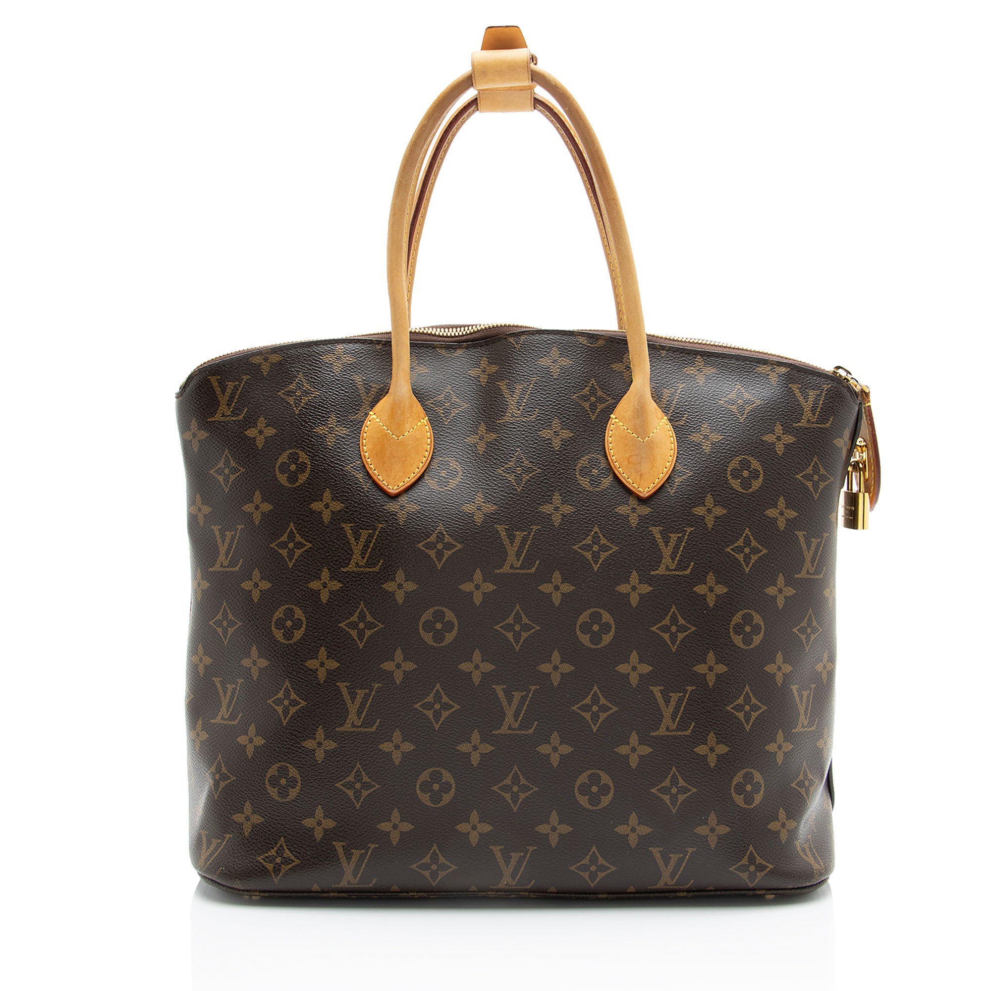 Louis Vuitton Monogram Canvas Lockit MM Satchel
