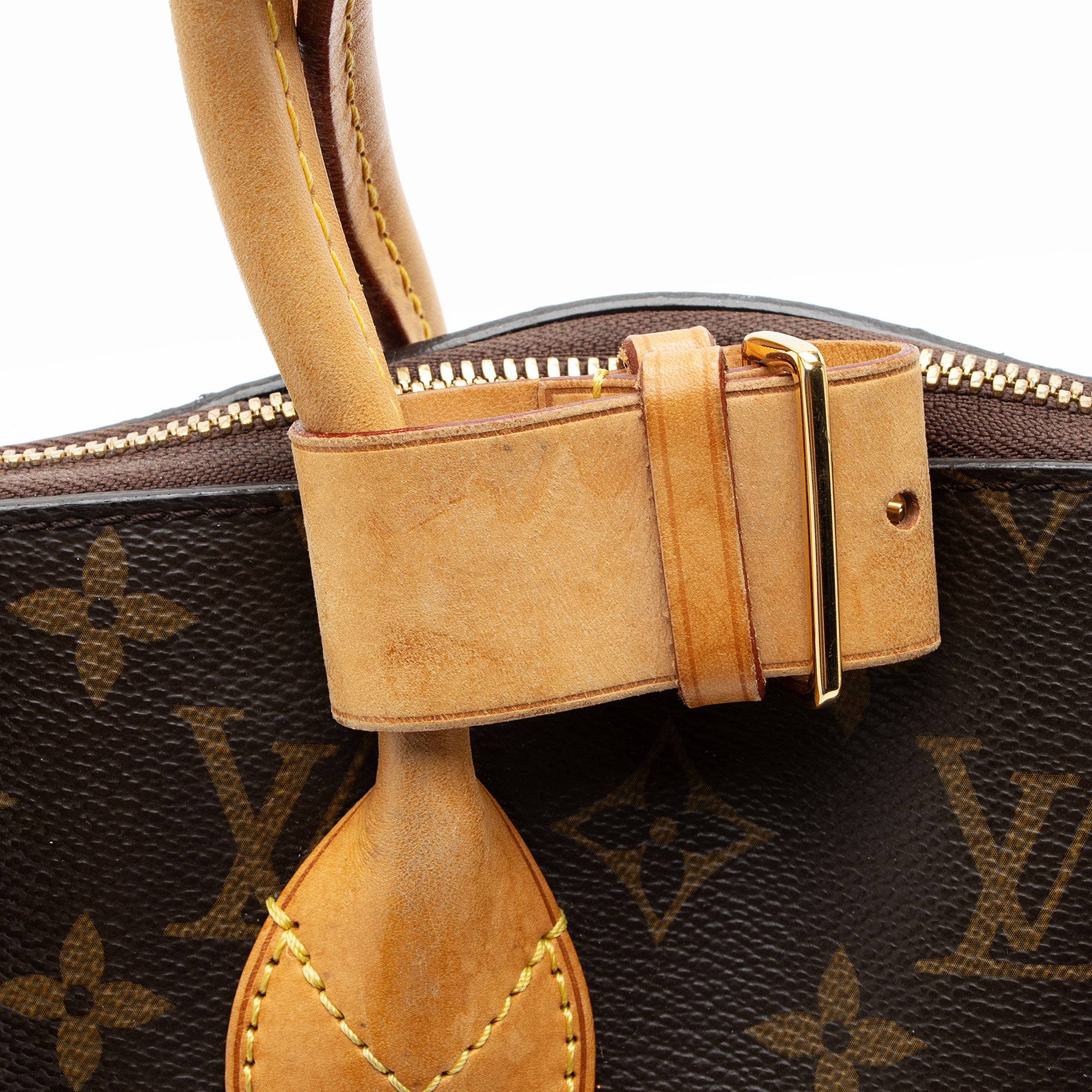 Louis Vuitton Monogram Canvas Lockit MM Satchel