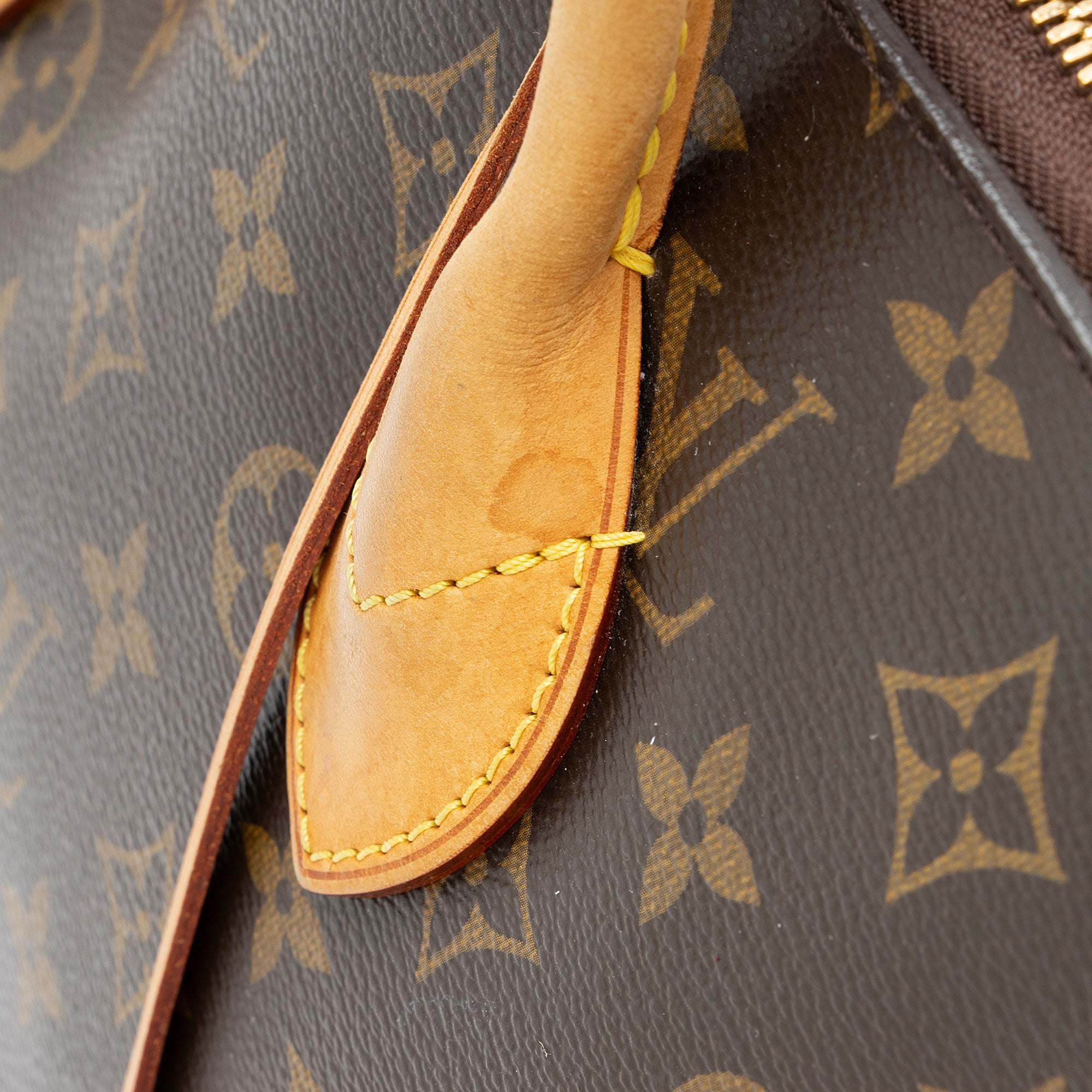 Louis Vuitton Monogram Canvas Lockit MM Satchel