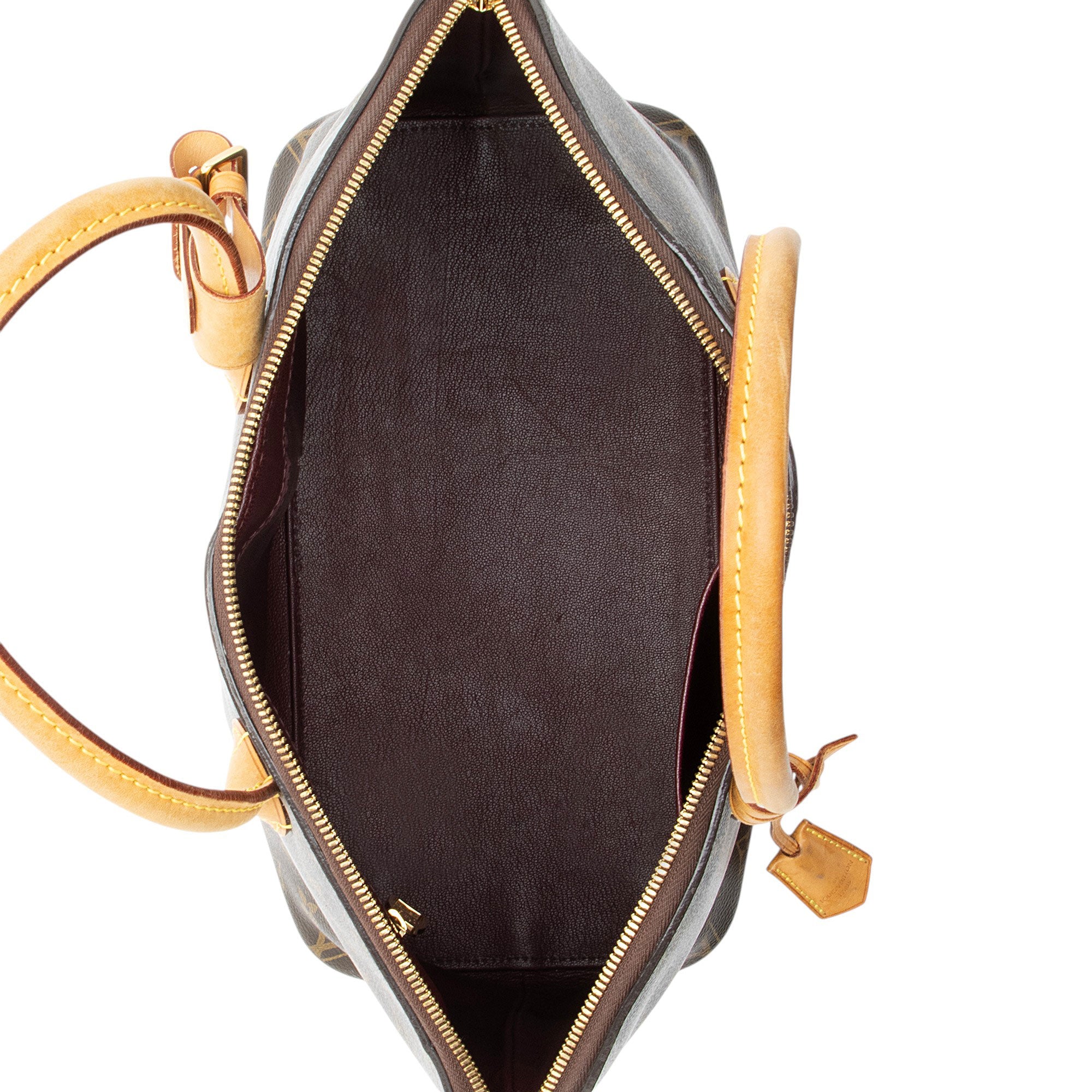 Louis Vuitton Monogram Canvas Lockit MM Satchel